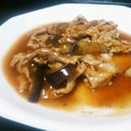 のんトメ's cooksnap of when they made 濃縮つゆで☆茄子と豚肉のとろみ煮.