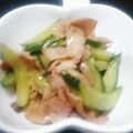 のんトメ's cooksnap of when they made きゅうりとベーコンの濃厚バターいため.