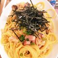 みちえみ's cooksnap of when they made ベーコンとしめじの和風スパゲティ♡.