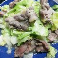 恋羽mama's cooksnap of when they made 春キャベツと豚肉のガリバタ醤油炒め☆.