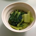 マチャミ☆'s cooksnap of when they made 簡単！レンジで小松菜ナムル.