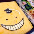 ちょこcake's cooksnap of when they made 簡単キャラ弁☆『暗殺教室』殺せんせー.