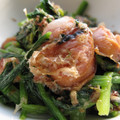 ちばたま's cooksnap of when they made ほうれん草とウインナーのおかか醤油炒め.
