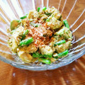 ﾁｲﾁｬﾝﾏﾏ's cooksnap of when they made 和風❀アボカドといんげんのクリチ和え.