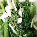 maco33's cooksnap of when they made カブとホウレンソウの胡麻和え.