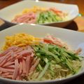 MyDining's cooksnap of when they made インスタント麺でさっぱりおいしいレタスとカニの冷し中華.