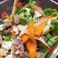 あたむ❤189's cooksnap of when they made 混ぜて絶品★牛ごぼう混ぜごはん～.
