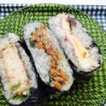 ＊marble＊'s cooksnap of when they made 塩昆布マヨと炒り卵のおにぎらず.
