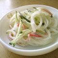 由芽15's cooksnap of when they made マロニーdeサラダ.