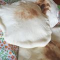 おうちゃん母さん's cooksnap of when they made 簡単☆膨らむピタパン（トースター）.