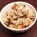 アヅミン's cooksnap of when they made 鮭とひじきの炊き込みご飯＊.