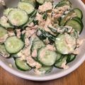 かめのたろう's cooksnap of when they made 胡瓜のツナサラダ.