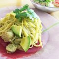ゆかちゃん♡'s cooksnap of when they made 海老とアボカドのクリームパスタ♪.