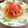 omayo's cooksnap of when they made 失敗しないオシャレなまぐろカルパッチョ.