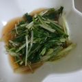 みｲみ's cooksnap of when they made 水菜のおひたし★削り節たっぷりだし濃厚.