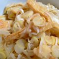 ジョンリークッカー's cooksnap of when they made ☆ネギと油揚げのオイマヨあえ☆.