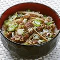 symmar125's cooksnap of when they made 簡単・美味！あなごとごぼうで柳川丼♡.
