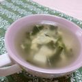 赤い電話's cooksnap of when they made ホッと♪お豆腐と卵のスープ.