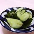 赤い電話's cooksnap of when they made すぐできる！簡単きゅうりのナムル風.