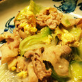 ちずたろう's cooksnap of when they made 簡単レタスと卵と豚肉の中華炒め。.