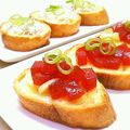 ｋｏｕｋｉ⭐'s cooksnap of when they made まぐろのブルスケッタ☆ガーリック風味.