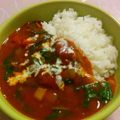 ももちゃんmo's cooksnap of when they made ほうれん草のカレー サグカレー.