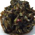 power７'s cooksnap of when they made かぶの葉の胡麻油炒め(２種類).
