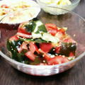 むぎ茶ん♪'s cooksnap of when they made m胡瓜とトマトの中華風和え物.