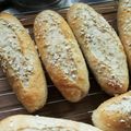 みやっちの母さん's cooksnap of when they made もちふわ~☆オートミールのコッペパン.