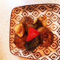 あらぽんママ's cooksnap of when they made 肉団子と野菜の素揚げの甘酢あん炒め♥.