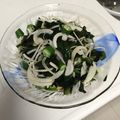 ☆たな☆'s cooksnap of when they made わかめとオクラの酢の物（生姜入り）.