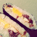 2youko1's cooksnap of when they made すき焼き卵のおにぎらず.