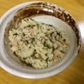gingin502's cooksnap of when they made 梅しそポテサラ.
