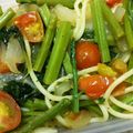 クケリ's cooksnap of when they made つるむらさきのパスタ♪.