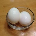 chirochan☆'s cooksnap of when they made 誰でもﾂﾙ～ﾝと剥けちゃうゆで卵♪.