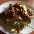 あらしっくなぱーな's cooksnap of when they made 野菜もガッツリ!!豚こまゴマみそ炒め☆.