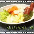 書道っ子's cooksnap of when they made 簡単☆コンソメポトフ.