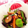 ＊hana＊＊'s cooksnap of when they made 茄子とニラ☆中華風南蛮漬け！(黒酢）.