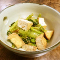 naponatu's cooksnap of when they made 厚揚げと小松菜のナムル.