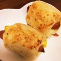 ジヨンジ's cooksnap of when they made 冷凍パイシートで❀たまごウインナーパイ.