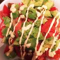 シュガーアンドソルト's cooksnap of when they made カツオのたたきとアボカドのサラダ.