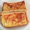 ＊ちびダック＊'s cooksnap of when they made クロックムッシュ♡♥ハム＆チーズ.