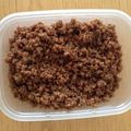 m*yu's cooksnap of when they made 鶏そぼろ すりごま入り（作り置き）.