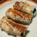 ようざん羊's cooksnap of when they made 豚薄切り肉で■のりチーズ大葉巻き.