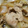 chobirio's cooksnap of when they made タモリ流しょうが焼き.
