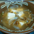 ぐりんぶー♪'s cooksnap of when they made とろとろ　玉ねぎ　椎茸　豆腐　中華スープ.