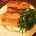 reichan718's cooksnap of when they made 揚げなくてもカリカリ☆タラモ春巻き.