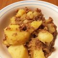 スズキんち。's cooksnap of when they made じゃが☆豚ミンチの崩し煮.