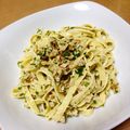 やっちゃこ's cooksnap of when they made 胡桃とレモンのクリームスパゲッティ.