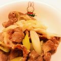 らっこracco's cooksnap of when they made 豚肉の塩麹炒め.